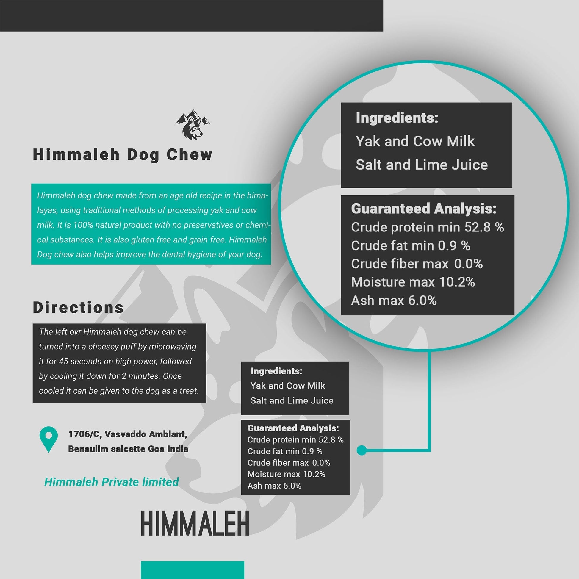 Buy online Organic high quality Value Bundle- Buy any 3 sizes of YAK Chew for £19.99! - Himmaleh