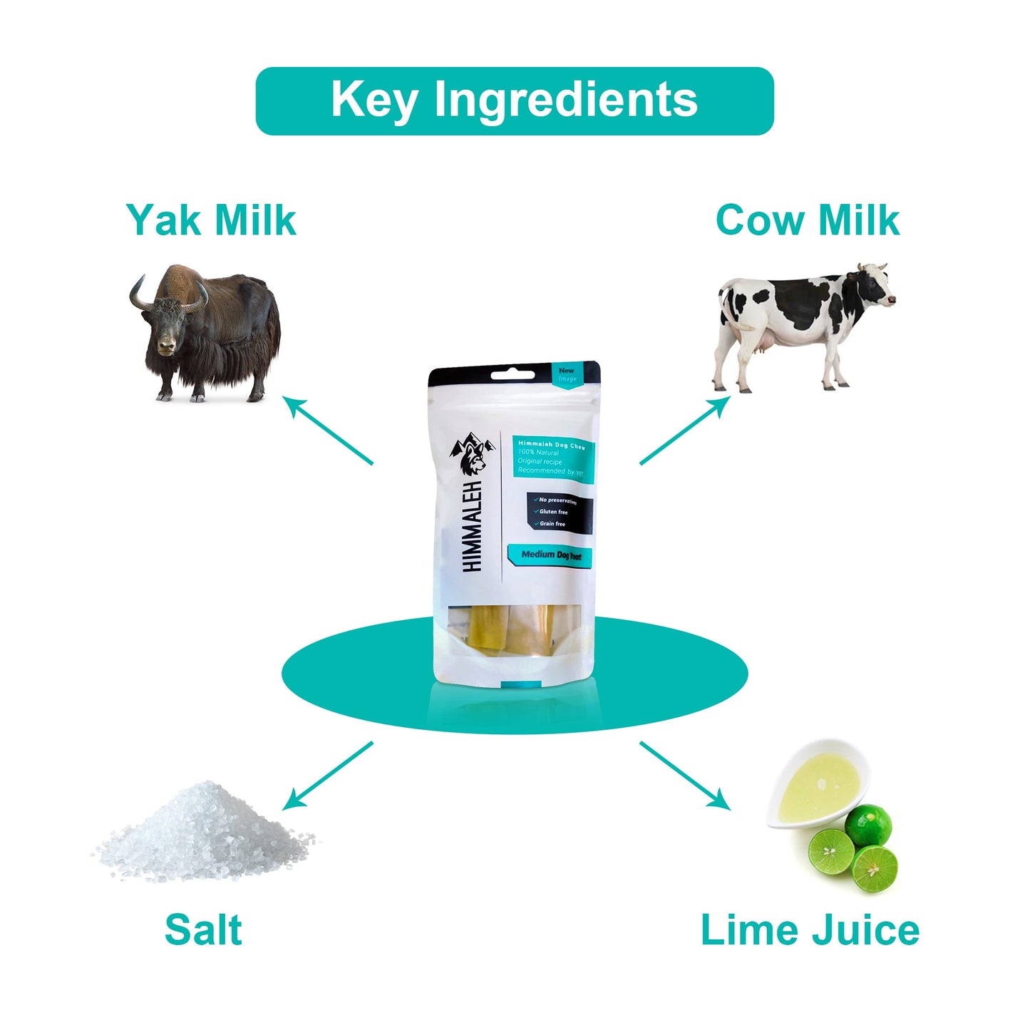 Premium Yak chew dental treat Bundle