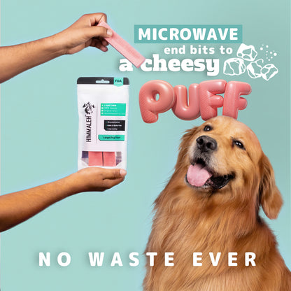 Strawbery yak chews for dogs