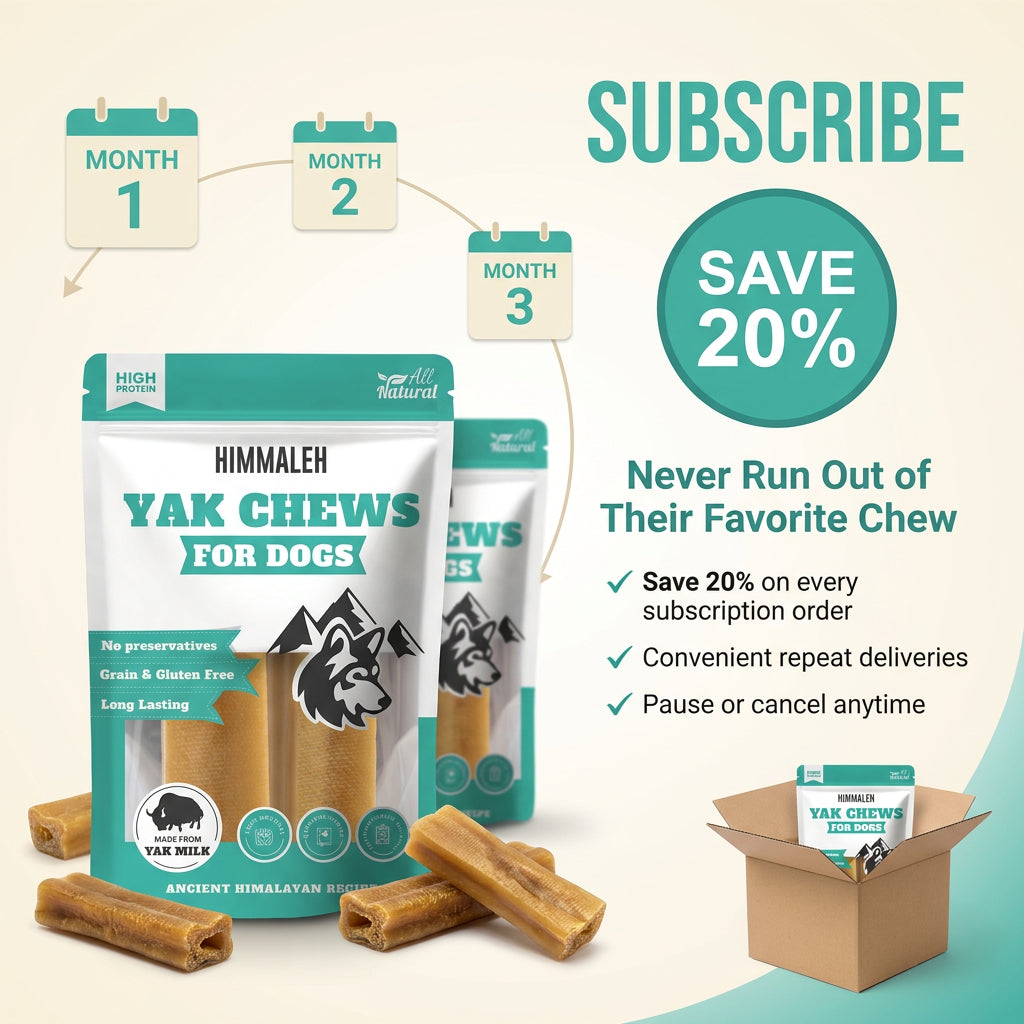 Himmaleh Yak Chews For Dogs Subscription