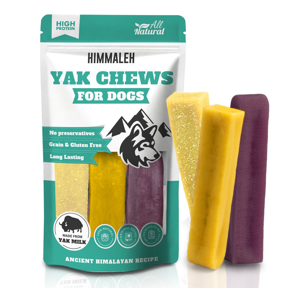 Flavoured Yak Chews (Blueberry Mango Coconut)