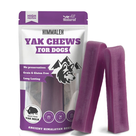 Blueberry yak chews for dogs