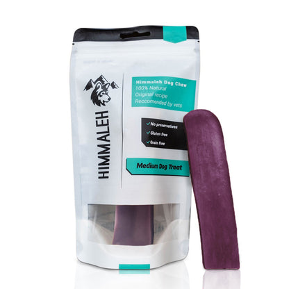 Blueberry yak chews for dogs